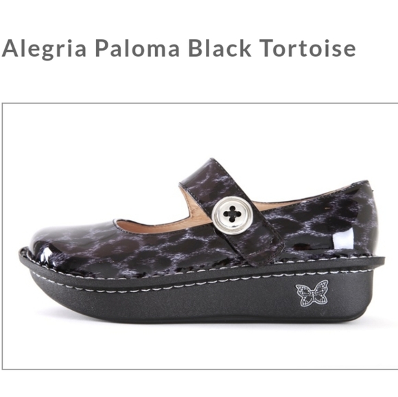 ALEGRIA PALOMA BLACK TORTOISE Size 9.5 - Picture 3 of 13